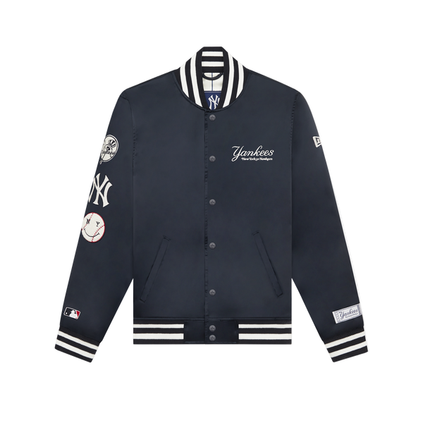 New Yorkジャケット New York or Nowhere x New York Yankees Midnight Satin Jacket – New