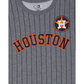 Houston Astros Striped Gray T-Shirt