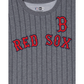 Boston Red Sox Striped Gray T-Shirt