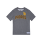 San Diego Padres Striped Gray T-Shirt
