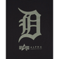 Alpha Industries X Detroit Tigers Black T-Shirt