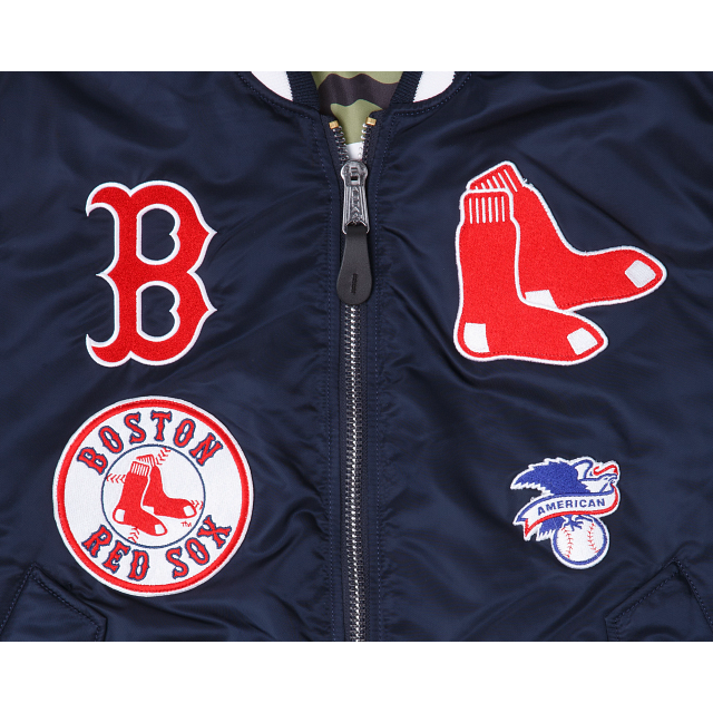 Alpha Industries X Boston Red Sox MA-1 Bomber Jacket – New Era Cap