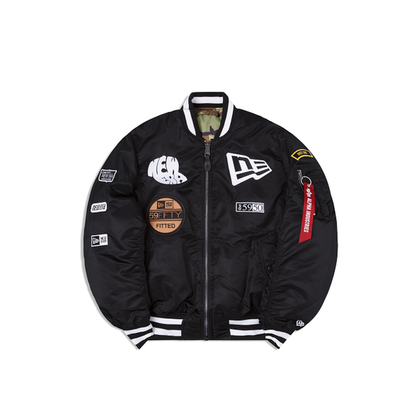 Alpha Industries X New Era MA-1 Bomber Jacket – New Era Cap Alpha Industries X New Era MA-1 Bomber Jacket – New Era Cap