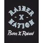 Born x Raised Las Vegas Raiders Black T-Shirt