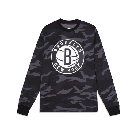Brooklyn Nets Lifestyle Camo T-Shirt