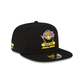 Marvel X Los Angeles Lakers Black 9FIFTY Snapback Hat