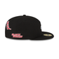 Marvel X Miami Heat Black 59FIFTY Fitted Hat