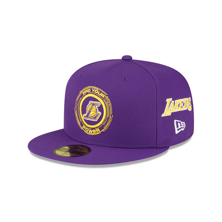 Marvel X Los Angeles Lakers Purple 59FIFTY Fitted Hat