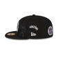 Marvel X Brooklyn Nets Black 59FIFTY Fitted Hat
