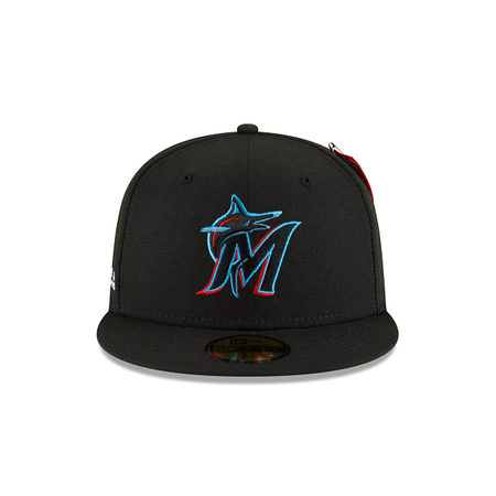 Alpha Industries X Miami Marlins 59FIFTY Fitted Hat