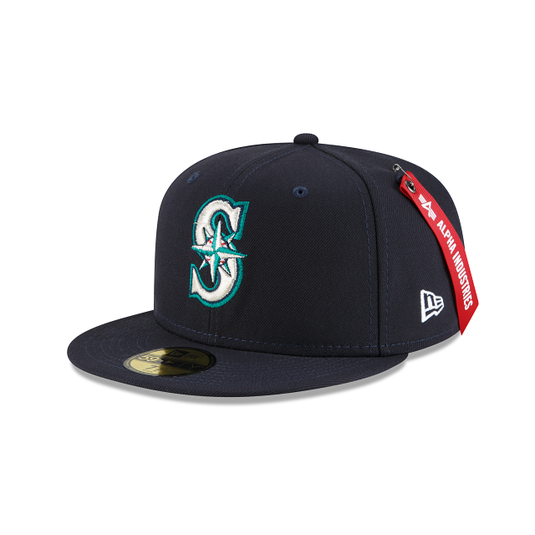 Alpha Industries X Seattle Mariners 59FIFTY Fitted Hat - New Era Cap