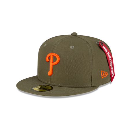 Alpha Industries X Philadelphia Phillies Green 59FIFTY Fitted Hat