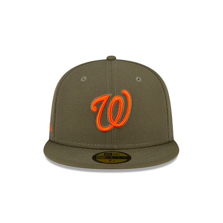 Alpha Industries X Washington Nationals Green 59FIFTY Fitted Hat