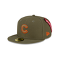 Alpha Industries X Chicago Cubs Green 59FIFTY Fitted Hat