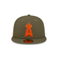 Alpha Industries X Los Angeles Angels Green 59FIFTY Fitted Hat