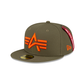 Alpha Industries X New Era Green 59FIFTY Fitted Hat