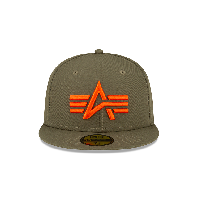 Alpha Industries X New Era Green 59FIFTY Fitted Hat – New Era Cap | Trucker Caps