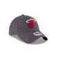 Miami Heat Core Classic Gray 9TWENTY Adjustable Hat