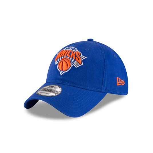New York Knicks Core Classic Blue 9TWENTY Adjustable Hat - New Era Cap