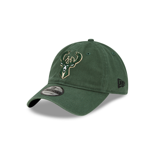 Milwaukee Bucks Core Classic 9TWENTY Adjustable Hat - New Era Cap