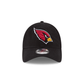 Arizona Cardinals Core Classic Black 9TWENTY Adjustable Hat