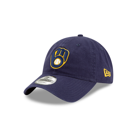 Milwaukee Brewers Core Classic Blue 9TWENTY Adjustable Hat