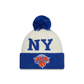 New York Knicks 2022 Draft Pom Knit Hat