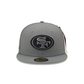 Alpha Industries X San Francisco 49ers Gray 59FIFTY Fitted