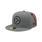 Alpha Industries X Pittsburgh Steelers Gray 59FIFTY Fitted Hat