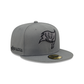 Alpha Industries X Tampa Bay Buccaneers Gray 59FIFTY Fitted Hat