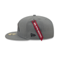Alpha Industries X Los Angeles Chargers Gray 59FIFTY Fitted Hat