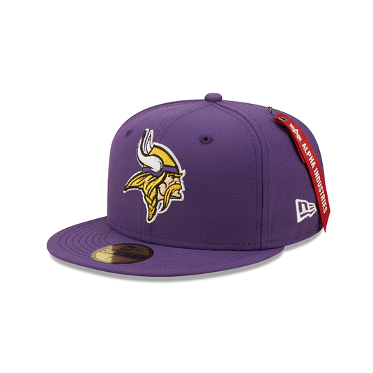 Alpha Industries X Minnesota Vikings 59FIFTY Fitted Hat - New Era Cap