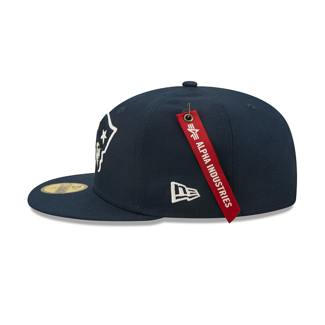 X – Fitted Patriots New England Industries Cap 59FIFTY Alpha New Era Hat