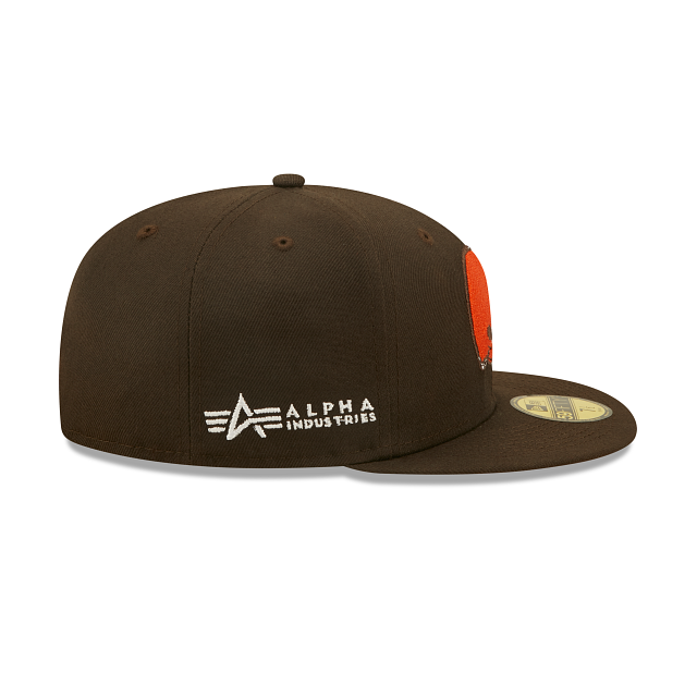 Alpha Industries X Cleveland Browns 59FIFTY Fitted Hat – New Era Cap