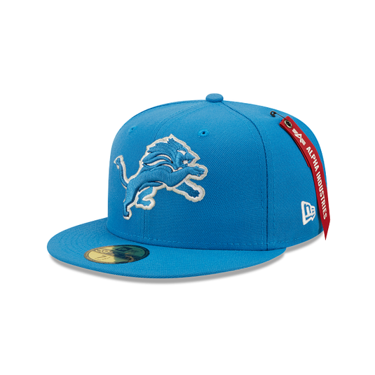 Alpha Industries X Detroit Lions 59FIFTY Fitted Hat - New Era Cap