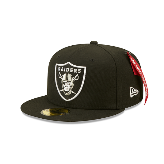 Alpha Industries X Las Vegas Raiders 59FIFTY Fitted Hat - New Era Cap