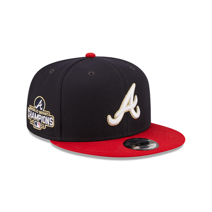 Atlanta Braves Gold Collection 9FIFTY Snapback Hat