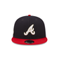 Atlanta Braves Gold Collection 9FIFTY Snapback Hat
