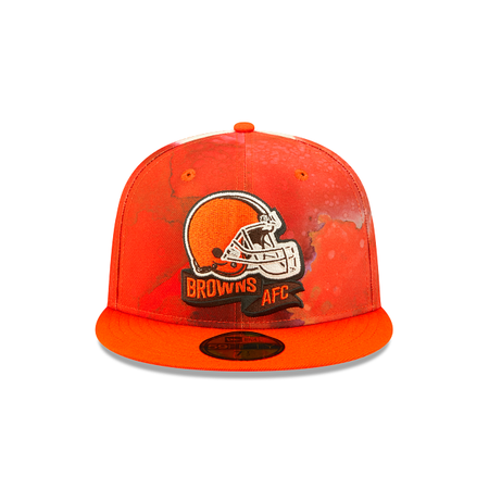Cleveland Browns 2022 Sideline Ink Dye 59FIFTY Fitted Hat