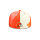 Cleveland Browns 2022 Sideline Ink Dye 59FIFTY Fitted Hat