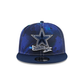 Dallas Cowboys 2022 Sideline Ink Dye 9FIFTY Snapback Hat