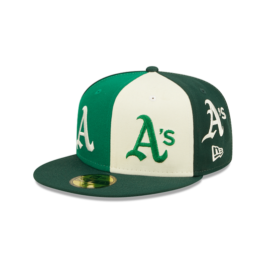 Athletics Logo Pinwheel 59FIFTY Fitted Hat - New Era Cap