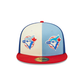 Toronto Blue Jays Logo Pinwheel 59FIFTY Fitted Hat