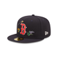 Boston Red Sox Watercolor Floral 59FIFTY Fitted