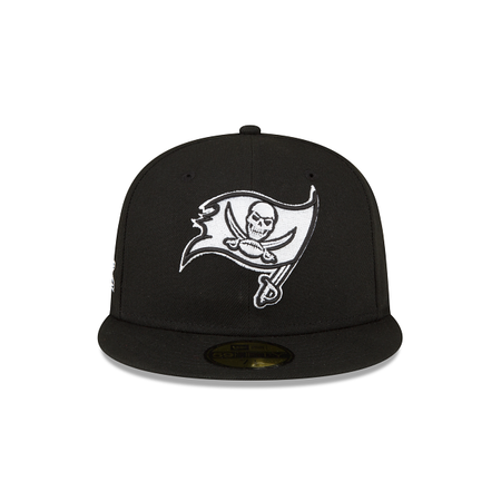 Tampa Bay Buccaneers Sidepatch Black 59FIFTY Fitted Hat