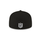 Green Bay Packers Sidepatch Black 59FIFTY Fitted