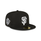 San Francisco Giants Sidepatch Black 59FIFTY Fitted