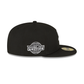 Chicago White Sox Sidepatch Black 59FIFTY Fitted Hat