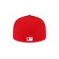 Atlanta Braves Sidepatch Red 59FIFTY Fitted