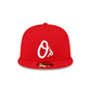 Baltimore Orioles Sidepatch Red 59FIFTY Fitted